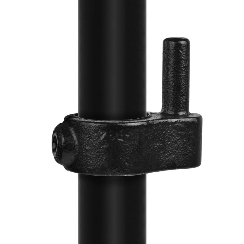 Stellringzapfen schwarz,  42,4 mm (1¼”)