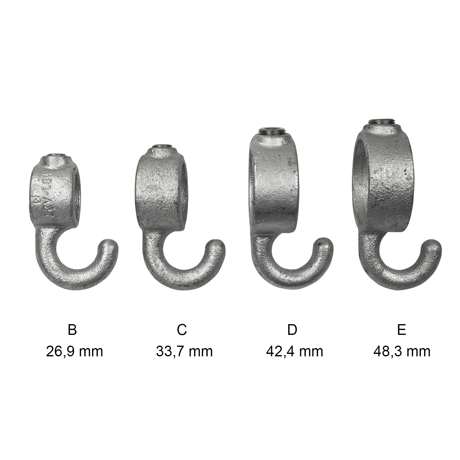 Stellring mit Haken 48,3 mm (1½”)